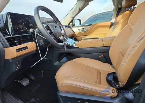 2025 Infiniti Qx80 Luxe z USA, uszkodzony, nr VIN JN8AZ3BE6S9701357